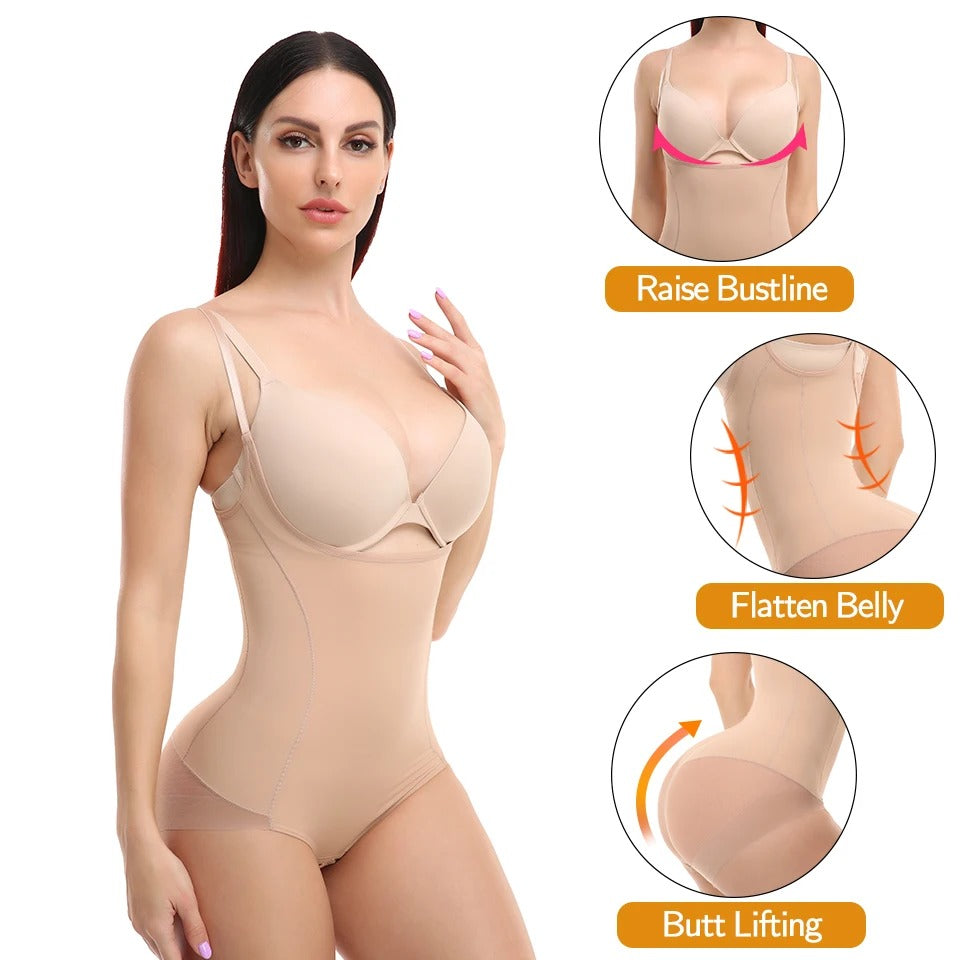 ✨ CurveSculpt™ Seamless Shaping Bodysuit