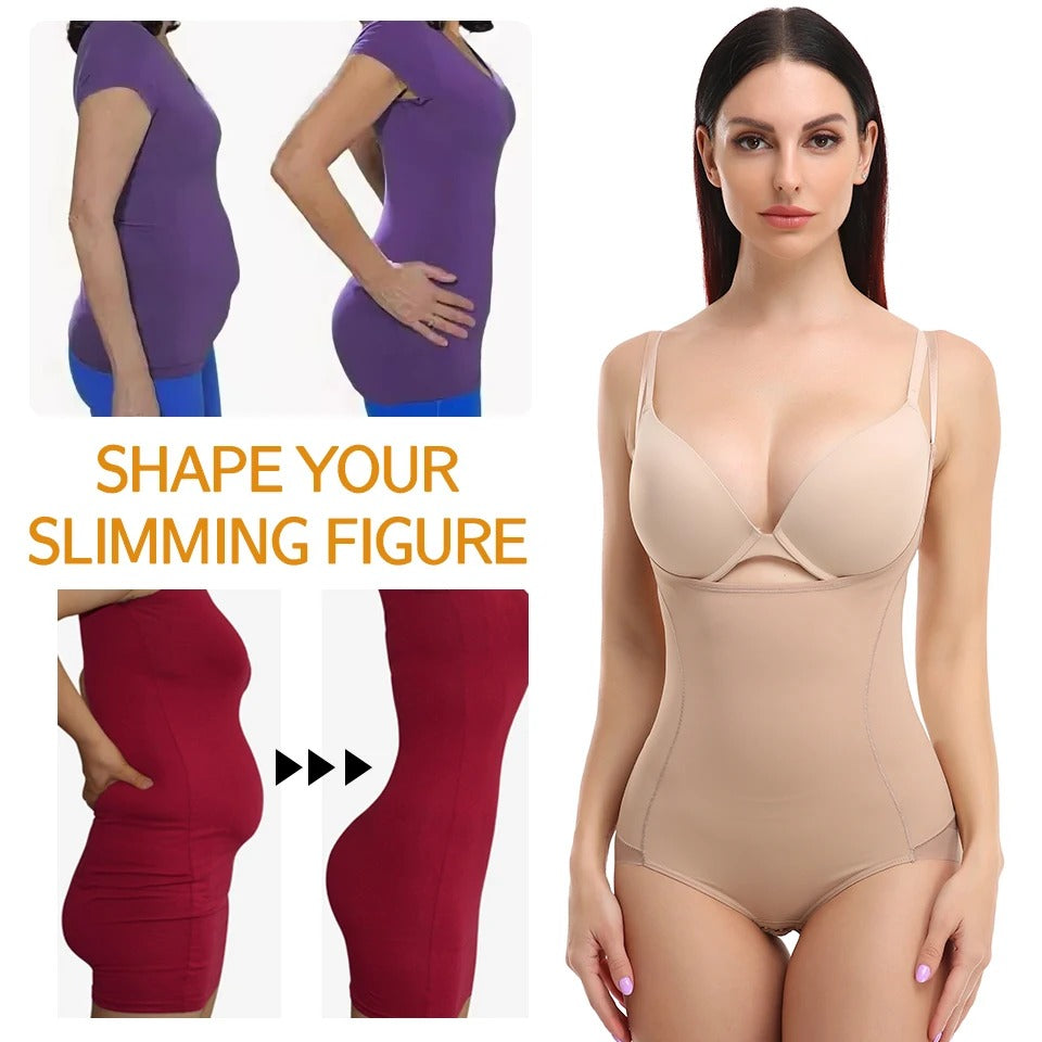 ✨ CurveSculpt™ Seamless Shaping Bodysuit