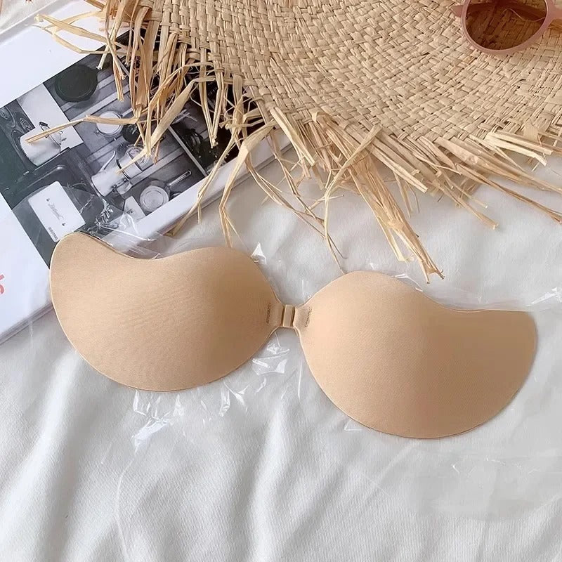 💗 LiftyLuxe™ Strapless Sticky Bra – Stay Lifted, Stay Invisible