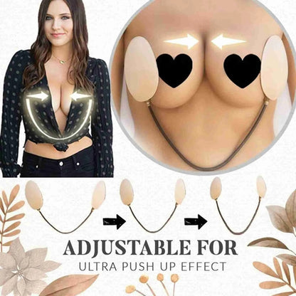 🔥 PushUp Frontless Bra™ – Instant Lift, No Straps, All Curve