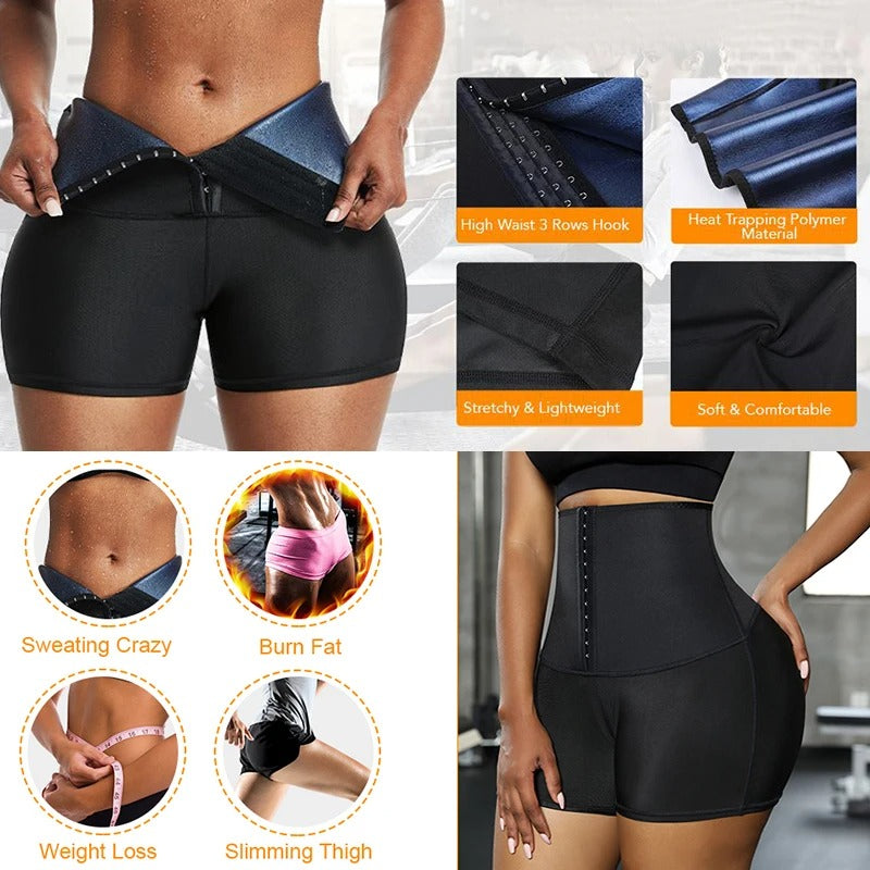 🔥 SculptShred™ Sauna Shorts – Sweat, Shape & Slay