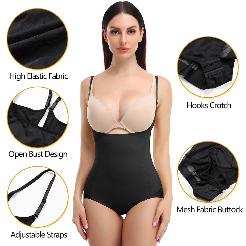 ✨ CurveSculpt™ Seamless Shaping Bodysuit