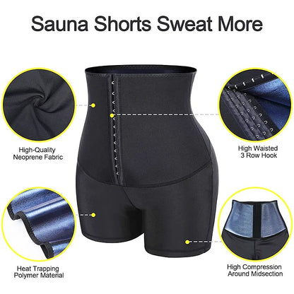 🔥 SculptShred™ Sauna Shorts – Sweat, Shape & Slay