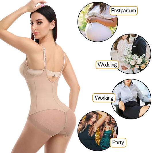 ✨ CurveSculpt™ Seamless Shaping Bodysuit