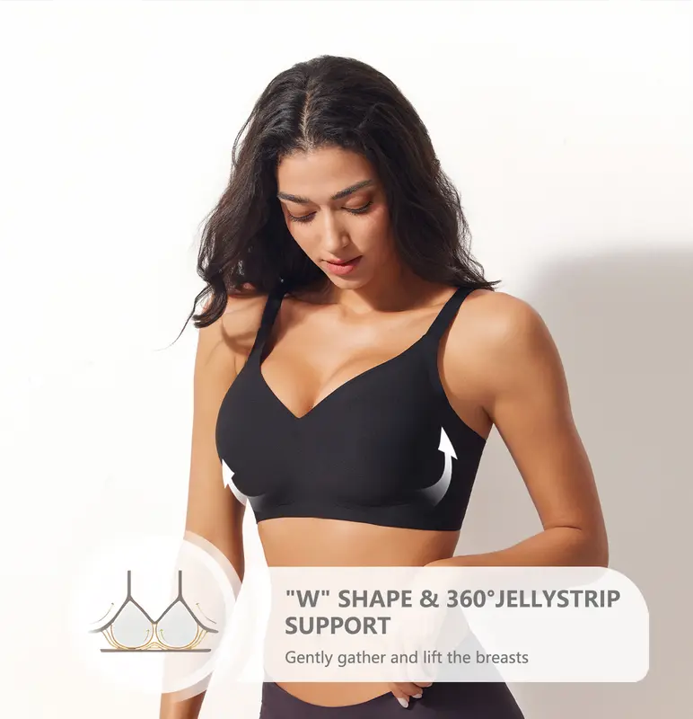 Twilight Bloom Wireless Bra - Comfort & Lift for Women (TB)